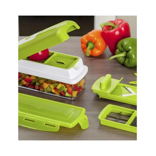 Cortador Rallador de frutas Picador de  verduras con 8 accesorios